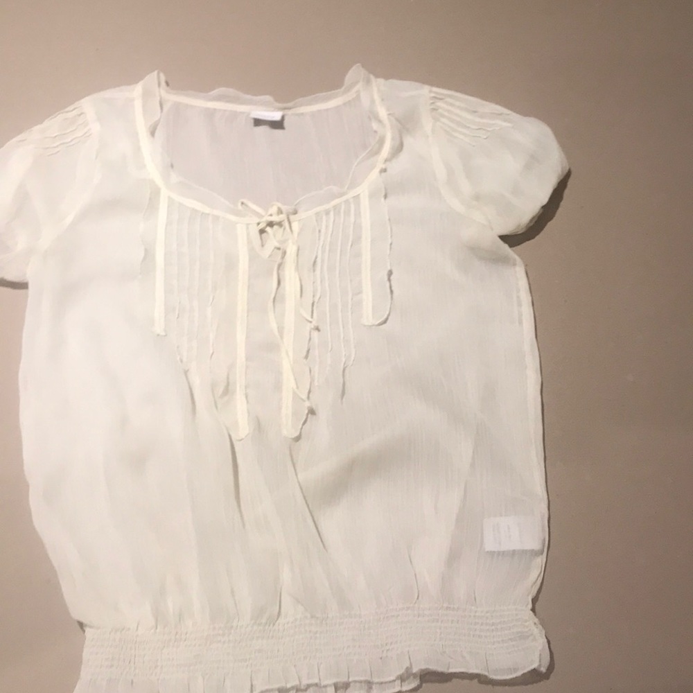 Cute chiffon top